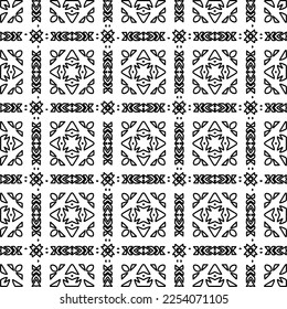 Textura elegante con figuras de líneas.
Resumen de patrones geométricos en blanco y negro para página web, texturas, tarjeta, afiche, tela, textil. Diseño repetitivo gráfico monocromo. 