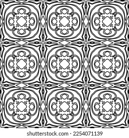 Textura elegante con figuras de líneas.
Resumen de patrones geométricos en blanco y negro para página web, texturas, tarjeta, afiche, tela, textil. Diseño repetitivo gráfico monocromo. 