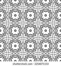 

Textura elegante con figuras de líneas.
Resumen de patrones geométricos en blanco y negro para página web, texturas, tarjeta, afiche, tela, textil. Diseño repetitivo gráfico monocromo. 