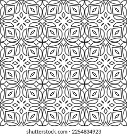Textura elegante con figuras de líneas.
Resumen de patrones geométricos en blanco y negro para página web, texturas, tarjeta, afiche, tela, textil. Diseño repetitivo gráfico monocromo. 
