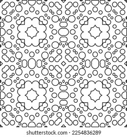 Textura elegante con figuras de líneas.
Resumen de patrones geométricos en blanco y negro para página web, texturas, tarjeta, afiche, tela, textil. Diseño repetitivo gráfico monocromo. 
