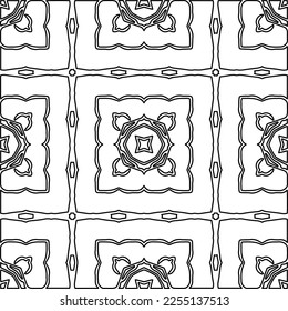 Textura elegante con figuras de líneas.
Resumen de patrones geométricos en blanco y negro para página web, texturas, tarjeta, afiche, tela, textil. Diseño repetitivo gráfico monocromo. 