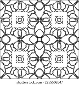 Textura elegante con figuras de líneas.
Resumen de patrones geométricos en blanco y negro para página web, texturas, tarjeta, afiche, tela, textil. Diseño repetitivo gráfico monocromo. 