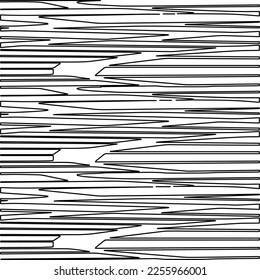 Stylish texture with figures from lines.
Abstract geometric black and white pattern for web page, textures, card, poster, fabric, textile. Monochrome graphic repeating design. 