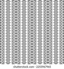 Textura elegante con figuras de líneas.
Resumen de patrones geométricos en blanco y negro para página web, texturas, tarjeta, afiche, tela, textil. Diseño repetitivo gráfico monocromo. 