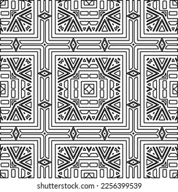 Textura elegante con figuras de líneas.
Resumen de patrones geométricos en blanco y negro para página web, texturas, tarjeta, afiche, tela, textil. Diseño repetitivo gráfico monocromo. 
