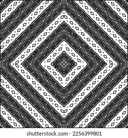 Textura elegante con figuras de líneas.
Resumen de patrones geométricos en blanco y negro para página web, texturas, tarjeta, afiche, tela, textil. Diseño repetitivo gráfico monocromo. 