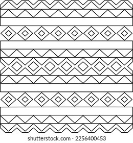 Textura elegante con figuras de líneas.
Resumen de patrones geométricos en blanco y negro para página web, texturas, tarjeta, afiche, tela, textil. Diseño repetitivo gráfico monocromo. 