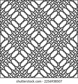 Textura elegante con figuras de líneas.
Resumen de patrones geométricos en blanco y negro para página web, texturas, tarjeta, afiche, tela, textil. Diseño repetitivo gráfico monocromo. 