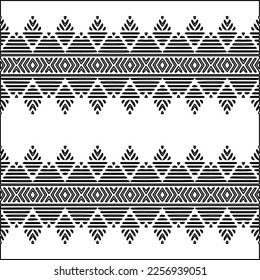 Stylish texture with figures from lines.
Abstract geometric black and white pattern for web page, textures, card, poster, fabric, textile. Monochrome graphic repeating design. 