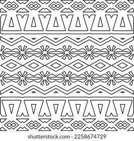 Textura elegante con figuras de líneas.
Resumen de patrones geométricos en blanco y negro para página web, texturas, tarjeta, afiche, tela, textil. Diseño repetitivo gráfico monocromo. 