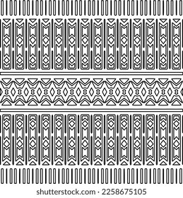 Stylish texture with figures from lines.
Abstract geometric black and white pattern for web page, textures, card, poster, fabric, textile. Monochrome graphic repeating design. 