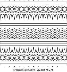Textura elegante con figuras de líneas.
Resumen de patrones geométricos en blanco y negro para página web, texturas, tarjeta, afiche, tela, textil. Diseño repetitivo gráfico monocromo. 
