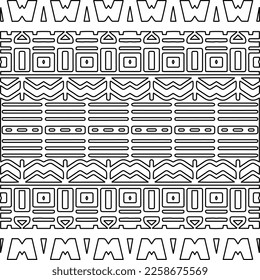 Textura elegante con figuras de líneas.
Resumen de patrones geométricos en blanco y negro para página web, texturas, tarjeta, afiche, tela, textil. Diseño repetitivo gráfico monocromo. 