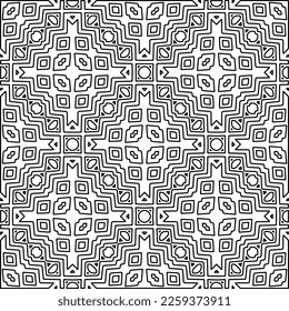 Textura elegante con figuras de líneas.
Resumen de patrones geométricos en blanco y negro para página web, texturas, tarjeta, afiche, tela, textil. Diseño repetitivo gráfico monocromo. 