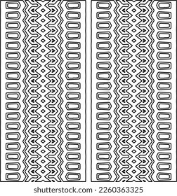 Textura elegante con figuras de líneas.
Resumen de patrones geométricos en blanco y negro para página web, texturas, tarjeta, afiche, tela, textil. Diseño repetitivo gráfico monocromo. 