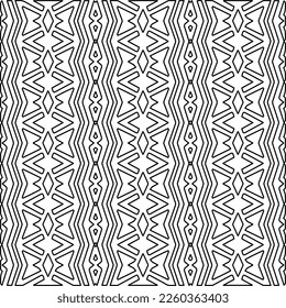 
Textura elegante con figuras de líneas.
Resumen de patrones geométricos en blanco y negro para página web, texturas, tarjeta, afiche, tela, textil. Diseño repetitivo gráfico monocromo. 