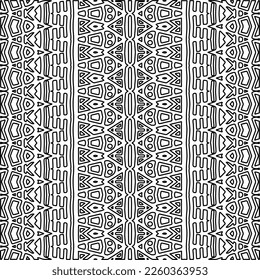 
Textura elegante con figuras de líneas.
Resumen de patrones geométricos en blanco y negro para página web, texturas, tarjeta, afiche, tela, textil. Diseño repetitivo gráfico monocromo. 