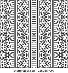 
Textura elegante con figuras de líneas.
Resumen de patrones geométricos en blanco y negro para página web, texturas, tarjeta, afiche, tela, textil. Diseño repetitivo gráfico monocromo. 