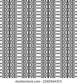
Stylish texture with figures from lines.
Abstract geometric black and white pattern for web page, textures, card, poster, fabric, textile. Monochrome graphic repeating design. 