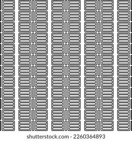 
Stylish texture with figures from lines.
Abstract geometric black and white pattern for web page, textures, card, poster, fabric, textile. Monochrome graphic repeating design. 