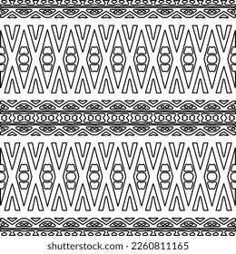 Textura elegante con figuras de líneas.
Resumen de patrones geométricos en blanco y negro para página web, texturas, tarjeta, afiche, tela, textil. Diseño repetitivo gráfico monocromo. 