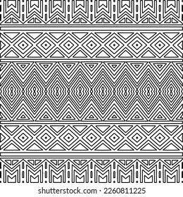Textura elegante con figuras de líneas.
Resumen de patrones geométricos en blanco y negro para página web, texturas, tarjeta, afiche, tela, textil. Diseño repetitivo gráfico monocromo. 
