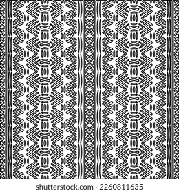 Stylish texture with figures from lines.
Abstract geometric black and white pattern for web page, textures, card, poster, fabric, textile. Monochrome graphic repeating design. 