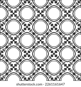 Stylish texture with figures from lines.
Abstract geometric black and white pattern for web page, textures, card, poster, fabric, textile. Monochrome graphic repeating design. 