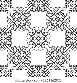 Textura elegante con figuras de líneas.
Resumen de patrones geométricos en blanco y negro para página web, texturas, tarjeta, afiche, tela, textil. Diseño repetitivo gráfico monocromo. 