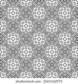 Textura elegante con figuras de líneas.
Resumen de patrones geométricos en blanco y negro para página web, texturas, tarjeta, afiche, tela, textil. Diseño repetitivo gráfico monocromo. 