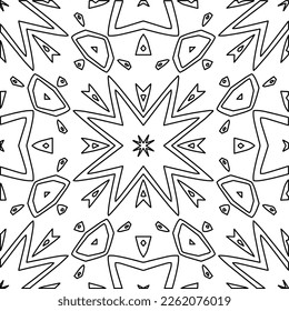 Textura elegante con figuras de líneas.
Resumen de patrones geométricos en blanco y negro para página web, texturas, tarjeta, afiche, tela, textil. Diseño repetitivo gráfico monocromo. 
