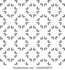 Textura elegante con figuras de líneas.
Resumen de patrones geométricos en blanco y negro para página web, texturas, tarjeta, afiche, tela, textil. Diseño repetitivo gráfico monocromo. 
