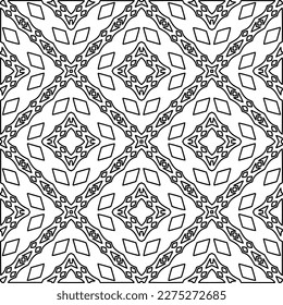 Textura elegante con figuras de líneas.
Resumen de patrones geométricos en blanco y negro para página web, texturas, tarjeta, afiche, tela, textil. Diseño repetitivo gráfico monocromo. 