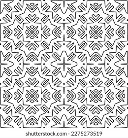 Textura elegante con figuras de líneas.
Resumen de patrones geométricos en blanco y negro para página web, texturas, tarjeta, afiche, tela, textil. Diseño repetitivo gráfico monocromo. 
