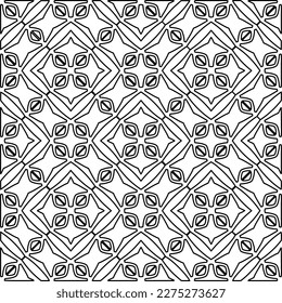 Textura elegante con figuras de líneas.
Resumen de patrones geométricos en blanco y negro para página web, texturas, tarjeta, afiche, tela, textil. Diseño repetitivo gráfico monocromo. 