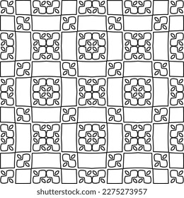 Textura elegante con figuras de líneas.
Resumen de patrones geométricos en blanco y negro para página web, texturas, tarjeta, afiche, tela, textil. Diseño repetitivo gráfico monocromo. 