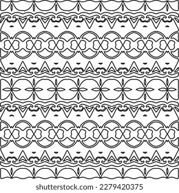 Textura elegante con figuras de líneas.
Resumen de patrones geométricos en blanco y negro para página web, texturas, tarjeta, afiche, tela, textil. Diseño repetitivo gráfico monocromo. 