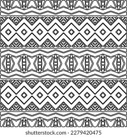 Stylish texture with figures from lines.
Abstract geometric black and white pattern for web page, textures, card, poster, fabric, textile. Monochrome graphic repeating design.