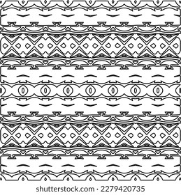 Textura elegante con figuras de líneas.
Resumen de patrones geométricos en blanco y negro para página web, texturas, tarjeta, afiche, tela, textil. Diseño repetitivo gráfico monocromo. 