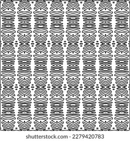 Textura elegante con figuras de líneas.
Resumen de patrones geométricos en blanco y negro para página web, texturas, tarjeta, afiche, tela, textil. Diseño repetitivo gráfico monocromo. 