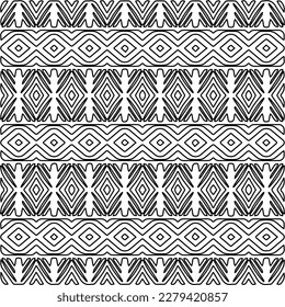 Stylish texture with figures from lines.
Abstract geometric black and white pattern for web page, textures, card, poster, fabric, textile. Monochrome graphic repeating design. 