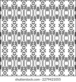 Textura elegante con figuras de líneas.
Resumen de patrones geométricos en blanco y negro para página web, texturas, tarjeta, afiche, tela, textil. Diseño repetitivo gráfico monocromo. 