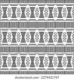 Textura elegante con figuras de líneas.
Resumen de patrones geométricos en blanco y negro para página web, texturas, tarjeta, afiche, tela, textil. Diseño repetitivo gráfico monocromo.