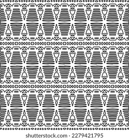 Textura elegante con figuras de líneas.
Resumen de patrones geométricos en blanco y negro para página web, texturas, tarjeta, afiche, tela, textil. Diseño repetitivo gráfico monocromo.