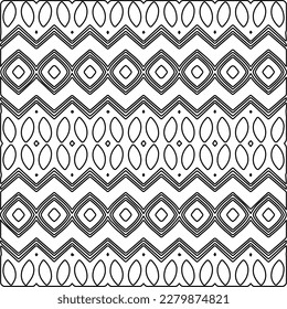 Textura elegante con figuras de líneas.
Resumen de patrones geométricos en blanco y negro para página web, texturas, tarjeta, afiche, tela, textil. Diseño repetitivo gráfico monocromo.