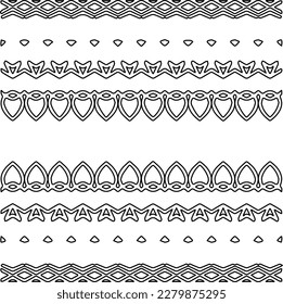 Stylish texture with figures from lines.
Abstract geometric black and white pattern for web page, textures, card, poster, fabric, textile. Monochrome graphic repeating design.