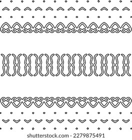 Stylish texture with figures from lines.
Abstract geometric black and white pattern for web page, textures, card, poster, fabric, textile. Monochrome graphic repeating design.