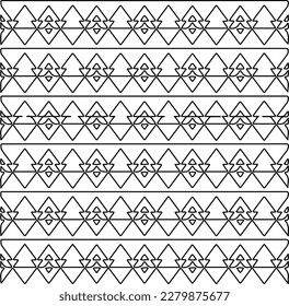 Textura elegante con figuras de líneas.
Resumen de patrones geométricos en blanco y negro para página web, texturas, tarjeta, afiche, tela, textil. Diseño repetitivo gráfico monocromo.