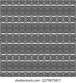 Textura elegante con figuras de líneas.
Resumen de patrones geométricos en blanco y negro para página web, texturas, tarjeta, afiche, tela, textil. Diseño repetitivo gráfico monocromo.